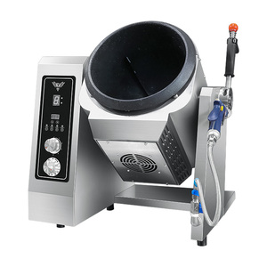Offre Spéciale 5000W 220V équipement de cuisine commerciale Machine à riz frit Table à tambour à Induction marmite transfrontalière essentielle - Product Image 1