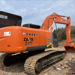 Hot <span class=keywords><strong>Sale</strong></span> High Efficient <span class=keywords><strong>Hitachi</strong></span> ZX240 Médio Escavadeira Usado Zaxis 240 Sistema Hidráulico Usado em Boas Condições Baixo Preço para Venda - Product Image 2
