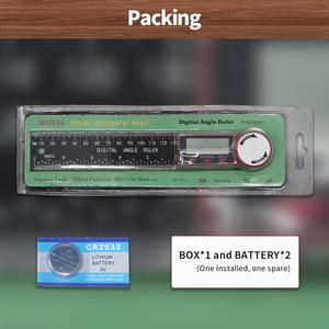 प्लास्टिक एंगल गेज माप उपकरण गोनिओमीटर के साथ गोनिओमीटर 300 200 मिमी शासक 2 1 डिजिटल प्रोट्रैक्टर कोण फाइंडर में - Product Image 6