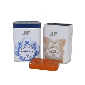 กล่องบรรจุภัณฑ์อาหารเสริมสัตว์เลี้ยงแบบกระป๋อง, บรรจุภัณฑ์แบบกระป๋องสำหรับผงฟักทองโปรไบโอติกสำหรับสัตว์เลี้ยง, บรรจุภัณฑ์แบบกระป๋องที่ปรับแต่งได้ - Product Image 2