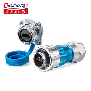 Cnlinko DH24 Kim Loại Không Thấm Nước Cáp Mở Rộng Kết Nối 1080P Nam Để Nữ Kết Nối Cho Máy Tính HDTV - Product Image 1