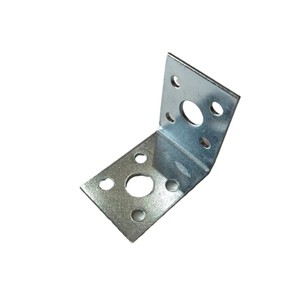 Support d'angle droit en L 48x43x34mm en acier estampé pour la fixation d'éléments de montage - Product Image 4