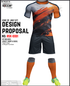 ชุดเสื้อฟุตบอลระบายอากาศ แห้งเร็ว พิมพ์ลายสโมสร กางเกงขาสั้น ชุดฟุตบอลแบบกำหนดเอง รุ่นนักเตะ สำหรับฤดูใบไม้ผลิ/ฤดูใบไม้ร่วง - Product Image 2