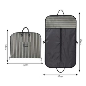 Bolsa de almacenamiento para trajes de hombre Oxford de 60*120 cm con asa de PU, impermeable, a prueba de polvo, ligera, para viaje. - Product Image 6