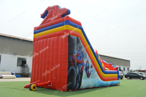 子供のための商業PVCインフレータブルスライド障害物コースジャンプ城巨大トランポリンパークスポーツゲームクラブ遊び場 - Product Image 5