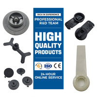 Piezas Moldeadas por Inyección de Alta Precisión, Servicio OEM ODM, Fabricación de Piezas de Plástico ABS PC PP con Logotipo Personalizado