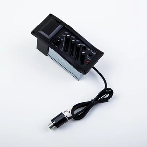 Ecualizador de guitarra de 5 bandas superventas de China, accesorios para instrumentos musicales negros de alta calidad, ecualizador de guitarra - Product Image 4