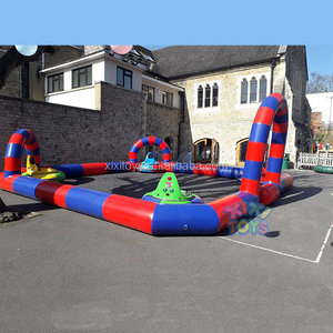 Custom Indoor PVC Inflable RC Cars Race Track Games Kiddie Sport Castle para negocios de <span class=keywords><strong>alquiler</strong></span> - Product Image 6