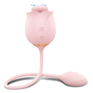 ローズニーディングバイブレーターエロティックストレッチダブルジャンプ卵大人のおもちゃ女性 - Product Image 3