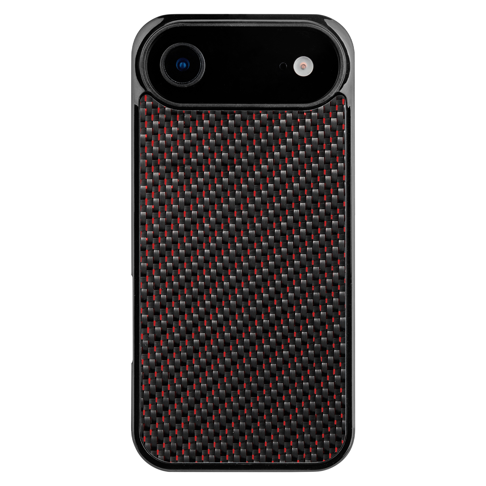 Fibre de carbone 3K Twill rouge