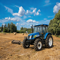 Tracteur d'occasion New Holland SNH1204 120HP 4RM avec cabine |   Machines agricoles de haute qualité à vendre