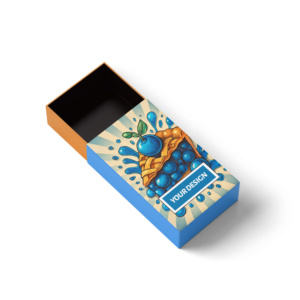 Custom Logo Magnetic Flip Paper <b>Packaging</b> Box OEM <b>Printed</b> Elegant Sliding Drawer Gift Boxes - Product Image 2