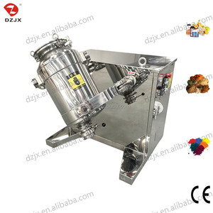 Mezclador Industrial 3D DZJX de Alta Resistencia con Tambor Reemplazable de Acero Inoxidable para Mezclar Polvo de Fertilizantes, Alimentos y Productos Químicos OEM - Product Image 2
