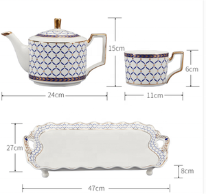 Prezzi di fabbrica logo personalizzato stampato esotico colorato oro bordato <span class=keywords><strong>inglese</strong></span> <span class=keywords><strong>Set</strong></span> <span class=keywords><strong>da</strong></span> tè per il pomeriggio ora del tè - Product Image 6