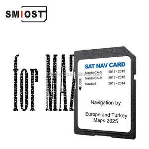 SMIOST CID <span class=keywords><strong>Android</strong></span> GPS aggiornamento <span class=keywords><strong>Software</strong></span> mappe Auto di memoria SD Card per Mazda 6 CX9 NB1 8GB 2025 europa - Product Image 1