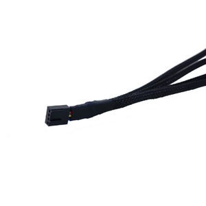 Divisor de ventilador PWM Cable adaptador de 4 pines 1 a 4 Divisor DE VENTILADOR DE CPU de computadora Cable de alimentación de extensión de ventilador de <span class=keywords><strong>PC</strong></span> - Product Image 4