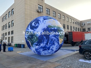 Pianeta gonfiabile gigante dell'aerostato della terra del globo gonfiabile della terra per la decorazione - Product Image 5