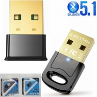 Adaptateur USB Bluetooth 5.1 Maxesla, émetteur-récepteur audio sans fil Bluetooth V5.1 avec puce RTL8761B pour ordinateur PC portable