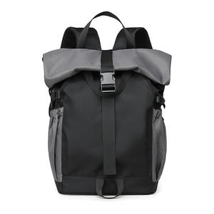 Custom Europe America <b>Backpack</b> Station Roll-up Shoulder Bag Men Business Sports Schoolbag Roll-up Cover - Product Image 6