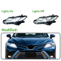 Kit de modernisation de phares LED pour Toyota Camry 2017-2020, remplacement de phares automobiles, pièces d'éclairage automobile
