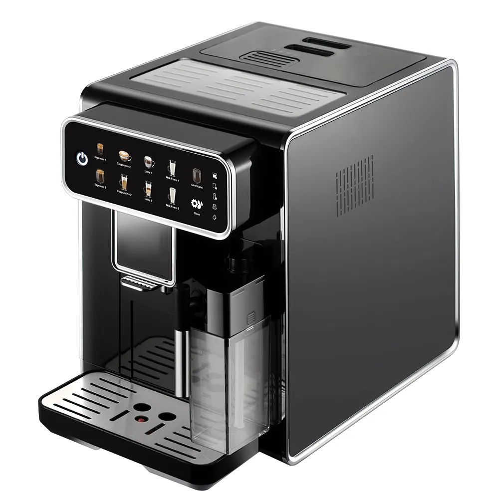 Kommerzielle Touch Deseen elektrisch multifunktional automatisch Espressokaffee Professional-Kaffeemaschine mit Milchaufschäumen