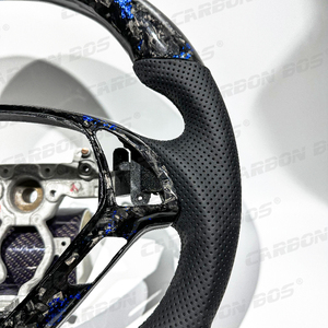 من المصنع مباشرة قابل للتخصيص جلد أسود أزرق ألياف كربون مزورة لإنفينيتي FX35 G25 G37 Q50 Q60 Q70 350Z - Product Image 4