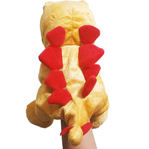 7932 réaliste peluche peluche dinosaure marionnettes à main pour enfant contes semblant jouer jouets doux bébé dinosaure marionnette - Product Image 4