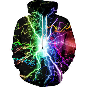 Ingrosso Fitspi Unisex 3d stampa novità <span class=keywords><strong>felpe</strong></span> con cappuccio da uomo donna felpa con tasche Casual con cappuccio Top Dropshipping - Product Image 1