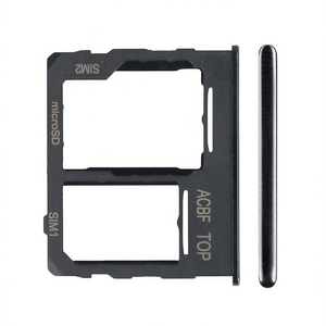Vassoio porta SIM e Micro SD nero di ricambio per Samsung Galaxy A32 5G SM A326B - Product Image 2