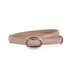 <span class=keywords><strong>Ceinture</strong></span> fine pour <span class=keywords><strong>femme</strong></span> en cuir de vache véritable avec <span class=keywords><strong>boucle</strong></span> ardillon en alliage <span class=keywords><strong>sans</strong></span> trous pour jeans et pantalons décontractés, Dropshipping transfrontalier - Product Image 3