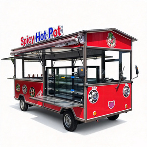 Carreta de Comida Móvil Tipo Squave para Venta de Café, Pizza y Otros Alimentos - Product Image 5