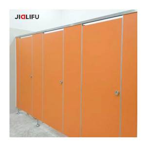 Đầy Màu sắc cam <span class=keywords><strong>overhead</strong></span> <span class=keywords><strong>braced</strong></span> nhà vệ sinh phân vùng cho các trường học - Product Image 1