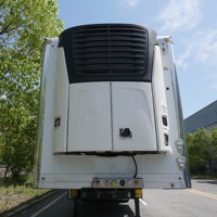 3 Ejes Carrier Refrigerador 48 Pies 53 Pies Reefer Refrigerado Semi Remolque