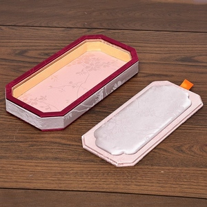 Boîte à bijoux de luxe d'inspiration <span class=keywords><strong>orientale</strong></span>, brodée à la main, en brocart, pour collection de bijoux haut de gamme, style chinois rétro - Product Image 4