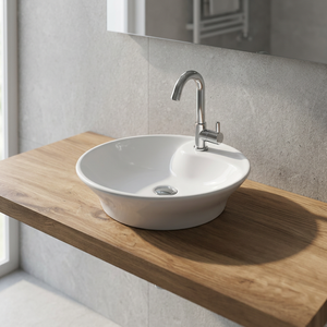 Lavabo Rectangular de Cerámica de Alta Calidad para Exportación, Resistente al Agua, Fácil de Instalar - Product Image 1