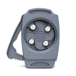 Abrelatas Manual Ergonómico Profesional de ABS y Acero con Alto Contenido de Carbono, con Bordes Lisos y Anillo de Extracción, el Mejor Producto para Abrir Latas - Product Image 3
