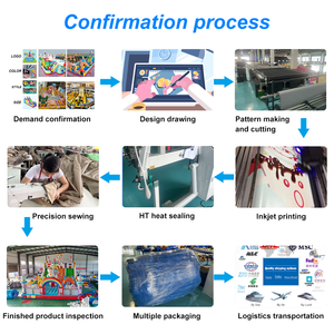 AOYU Direct Factory Château Gonflable Extérieur pour Adultes Enfants Jardin Parc Thème Jumper Bouncer Trampoline Cart Storage Ball Ball - Product Image 5