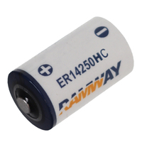 Batería de Litio CKXIC ER14250HC 1200mAh 3.6V, Interruptor de Circuito con Reinicio Manual para Medidor de Agua Inteligente, Montaje en Panel 240A