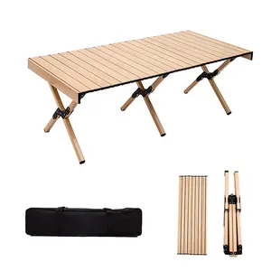 Table et chaises pliantes pour le camping en plein air Ensembles de table pliante en plastique de 6 pieds avec chaises et ensembles de table et de chaise d'extérieur pour le patio