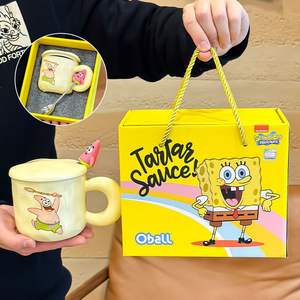 Zuo Mu <b>Ceramic</b> <b>Mug</b> With Lid And Handle First Class Quality Gift For General Use Autumn 2025 - Product Image 1