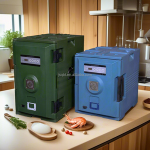 Lebensmittel-Aufbewahrungs- und Transportbehälter Stapelbare Catering-Warmhaltebox Elektrischer Ultra-Pan-Träger 90L 130L Verbesserte Isolierte Lebensmittelbox - Product Image 6