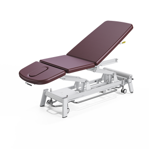 <span class=keywords><strong>Lettino</strong></span> per trattamento massaggio <span class=keywords><strong>elettrico</strong></span> regolabile a 3 sezioni per visita medica fisica Multi-corpo in metallo espanso - Product Image 2