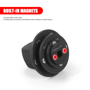 Low Profile Impact Socket Adapter Drive Reduceren 1 "Naar 3/4",3/4 "Naar 1/2", 1/2 "Naar 3/8", 3/8 "Naar 1/4" Ontworpen Voor Krappe Ruimtes - Product Image 6