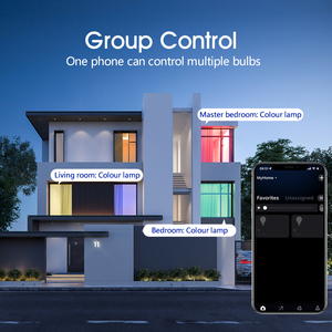 Tuya ánh sáng thông minh Bóng đèn 9W E27 <span class=keywords><strong>A60</strong></span> dẫn kiểm soát rgbcw bóng đèn thông minh 2700k-6500K Chế độ chuyển đổi AC Powered - Product Image 3