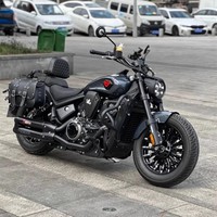 Nouvelle moto lourde BENDA LIAO 700 Black Flag 500CC, quatre cylindres, refroidie par eau, style rétro, GINZA Prince