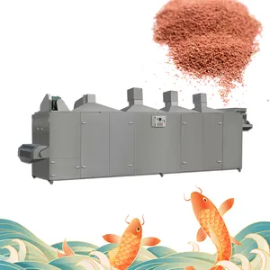 Macchina per la produzione di pellet per mangimi per pesci galleggianti linea di impianti per la lavorazione degli estrusori