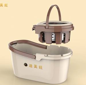 <span class=keywords><strong>Deluxe</strong></span> cho 360 cho Spin lau xô nâng cấp thép không gỉ ma thuật làm sạch quay lau - Product Image 6