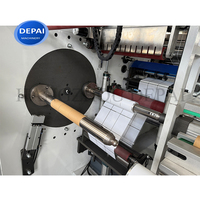Machine de découpe rotative entièrement automatique 220 m/min, machine de refendage pour étiquettes autocollantes
