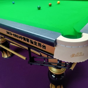 Bojue 2024 Thế Giới Phụ Nữ Của Snooker Vô Địch Chuyên Nghiệp 12ft Snooker Bảng Với Slate Đệm Gỗ Chân Và Da Túi - Product Image 4