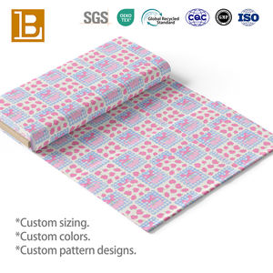 Tela Popelina 100% Algodón, Estampado de Flores y <span class=keywords><strong>Lazo</strong></span> a Cuadros, Moderna y Linda, Personalizable, para Ropa de Dormir y Vestidos - Product Image 4